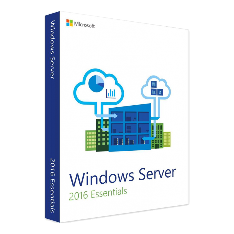 Microsoft Windows Server 2016 Essentials 64-Bit Deutsch/Multilingual