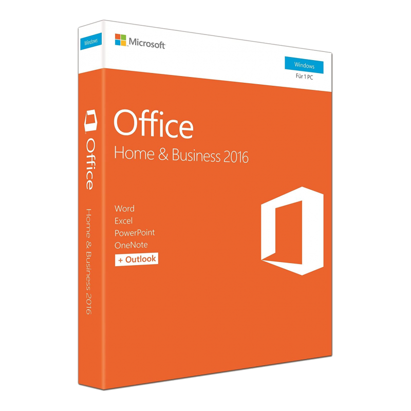 Microsoft Office 2016 Home and Business Deutsch/Multilingual (T5D-02316)