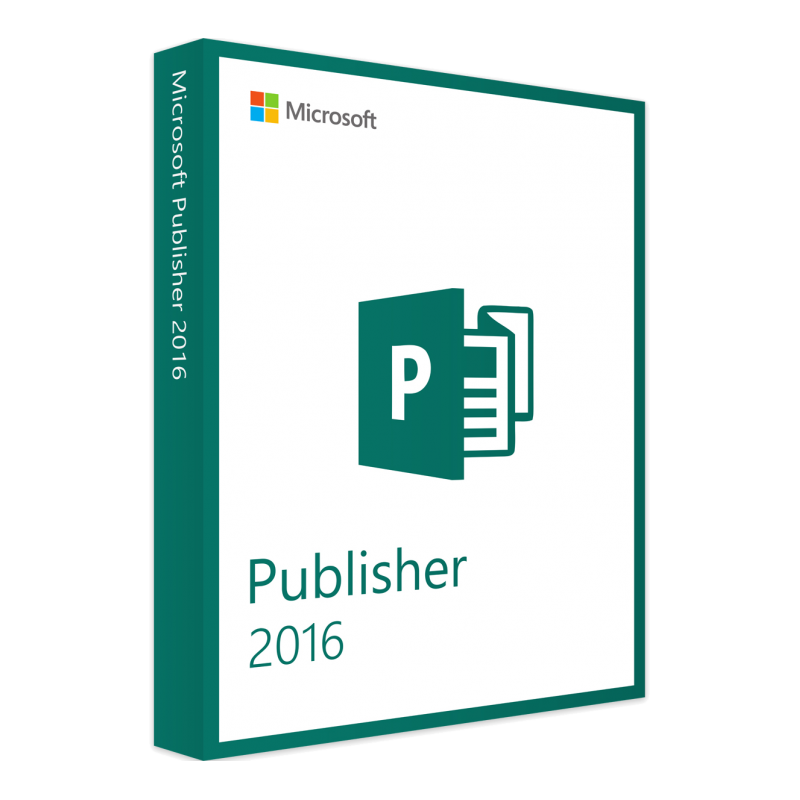 Microsoft Publisher 2016 Deutsch/Multilingual (164-07550)