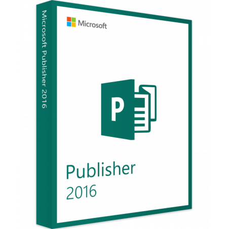 Microsoft Publisher 2016 Deutsch/Multilingual (164-07550)